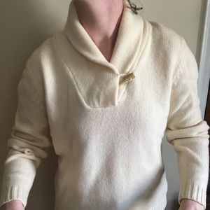 Off White Ralph Lauren Wool Sweater